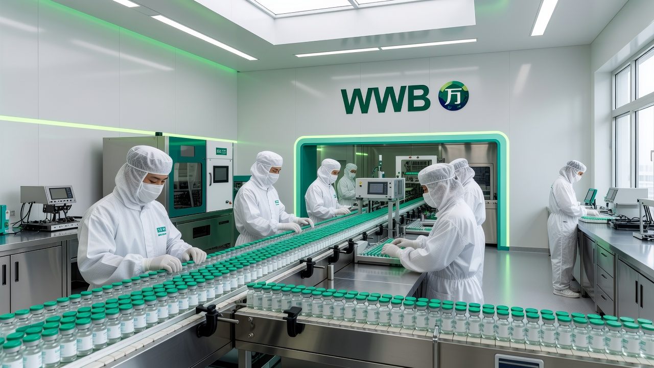 ERP GMP-standard production facility in Shanghai, China